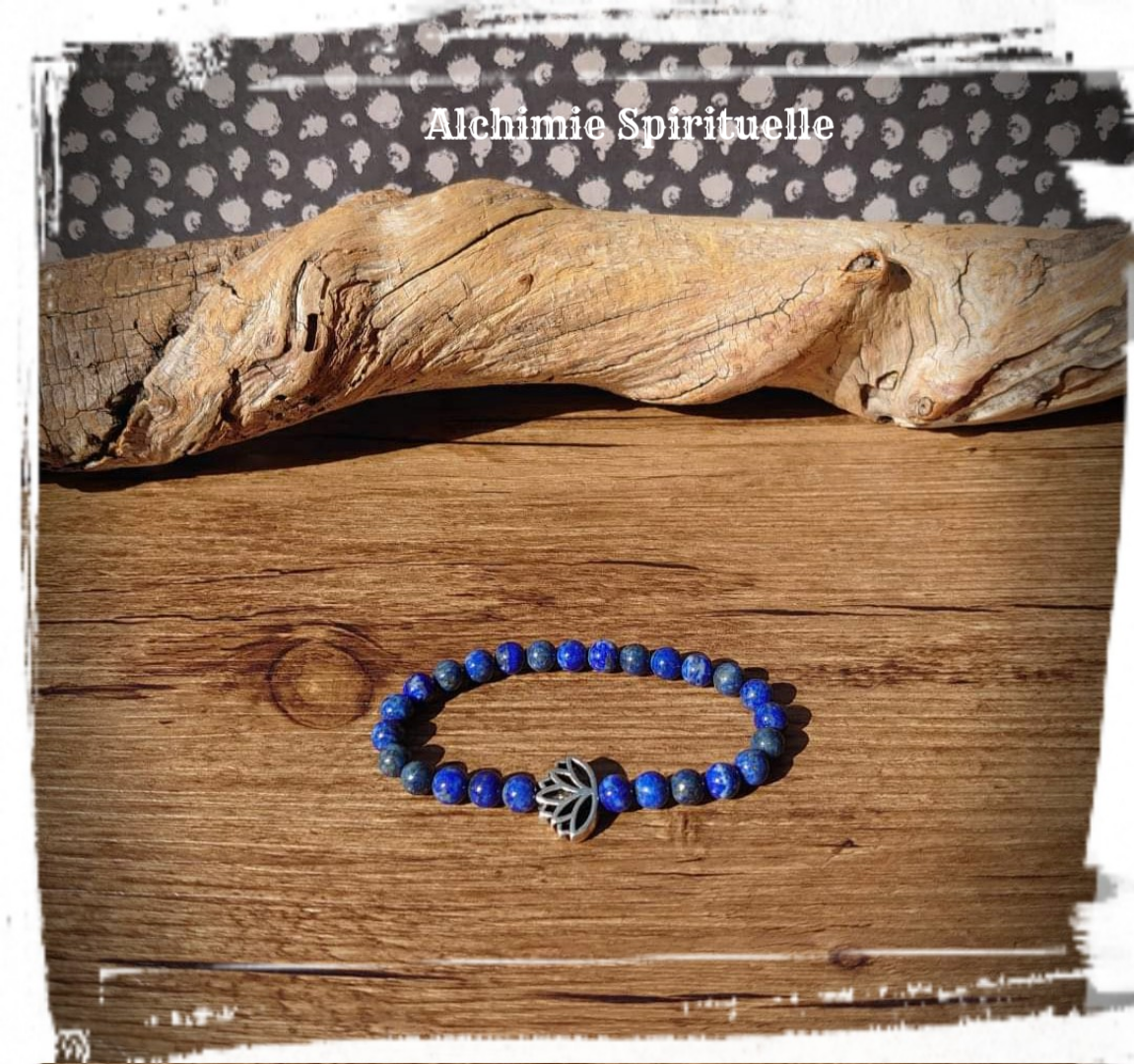 Bracelet Lapis Lazuli (6mm)