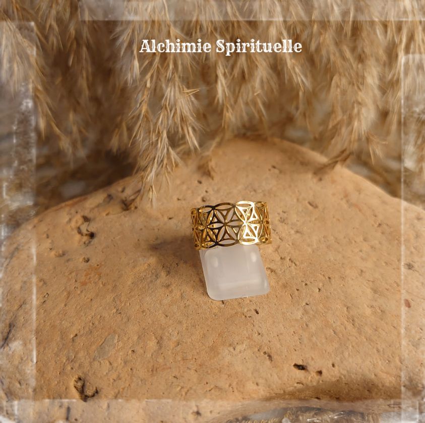 Bague Fleur de vie /   2