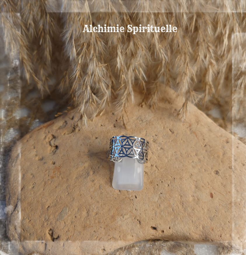 Bague Fleur de vie /   2
