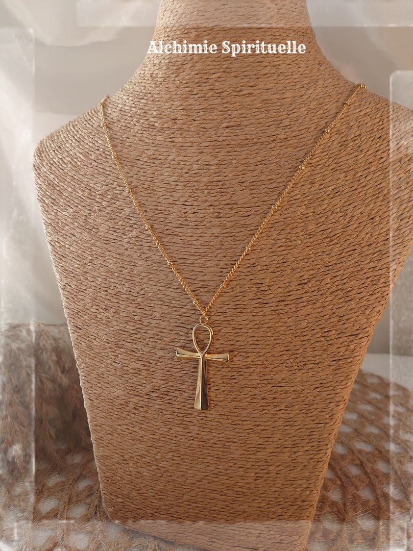 Sautoir Croix Égyptienne