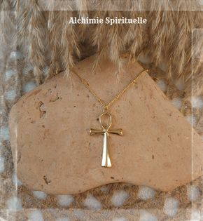 Sautoir Croix Égyptienne