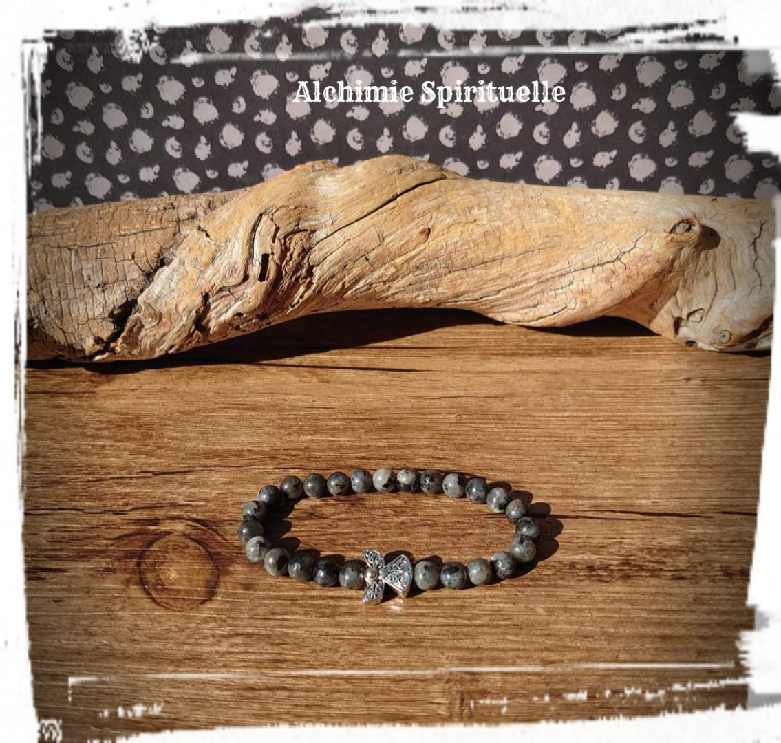 Bracelet Larvikite (6mm)