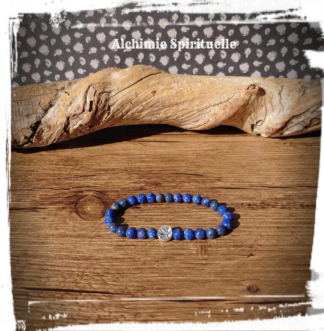 Bracelet Lapis Lazuli (6mm)