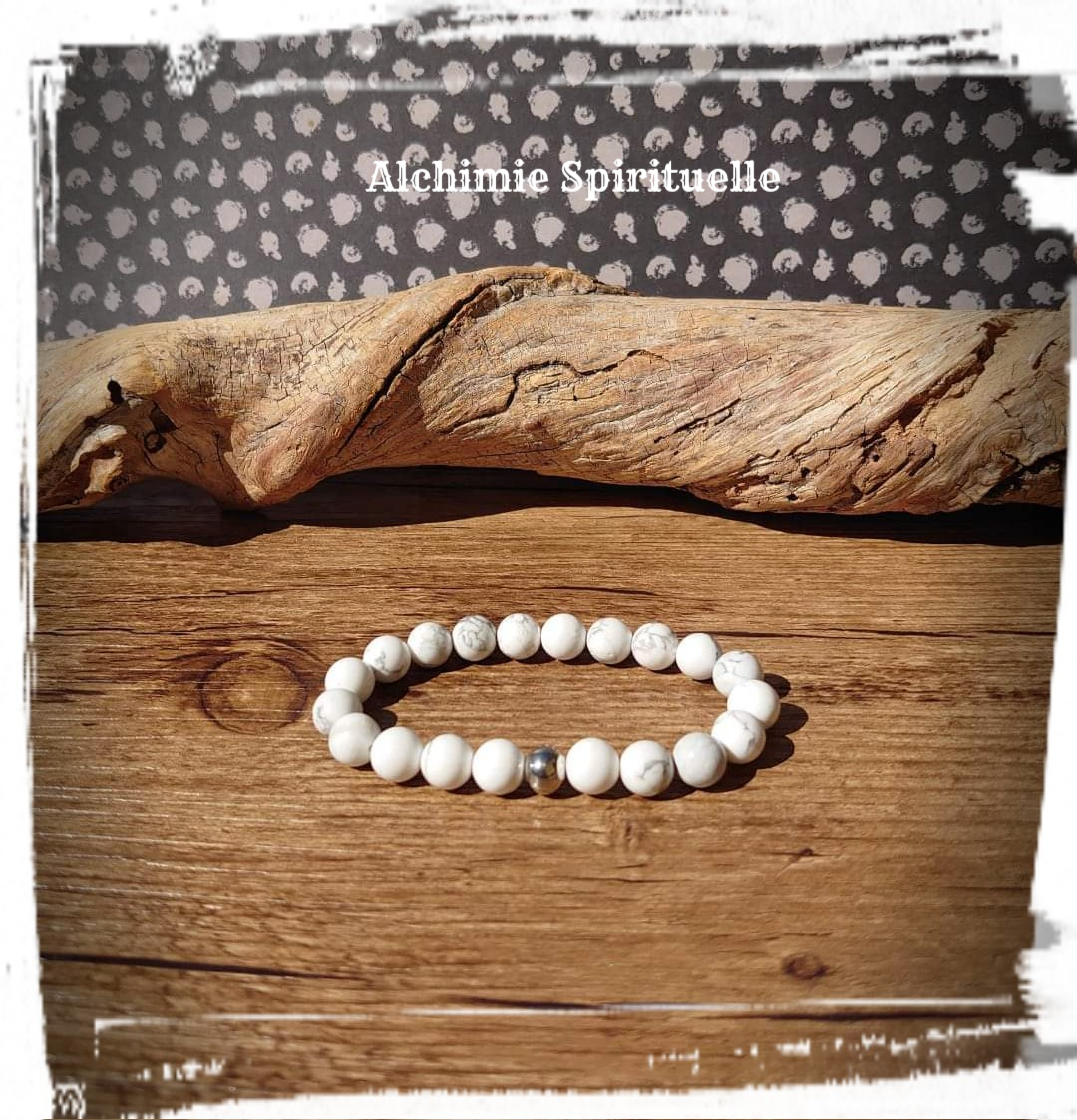 Bracelet Howlite (8mm)