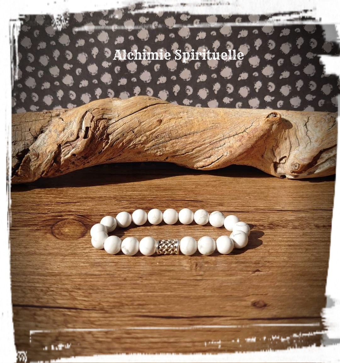Bracelet Howlite (8mm)