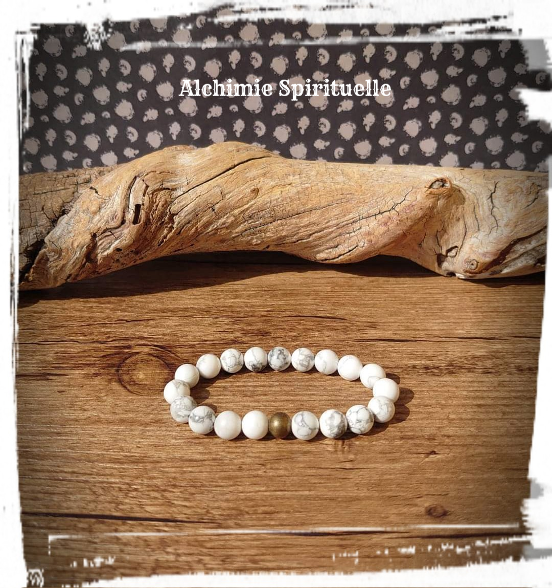 Bracelet Howlite (8mm)
