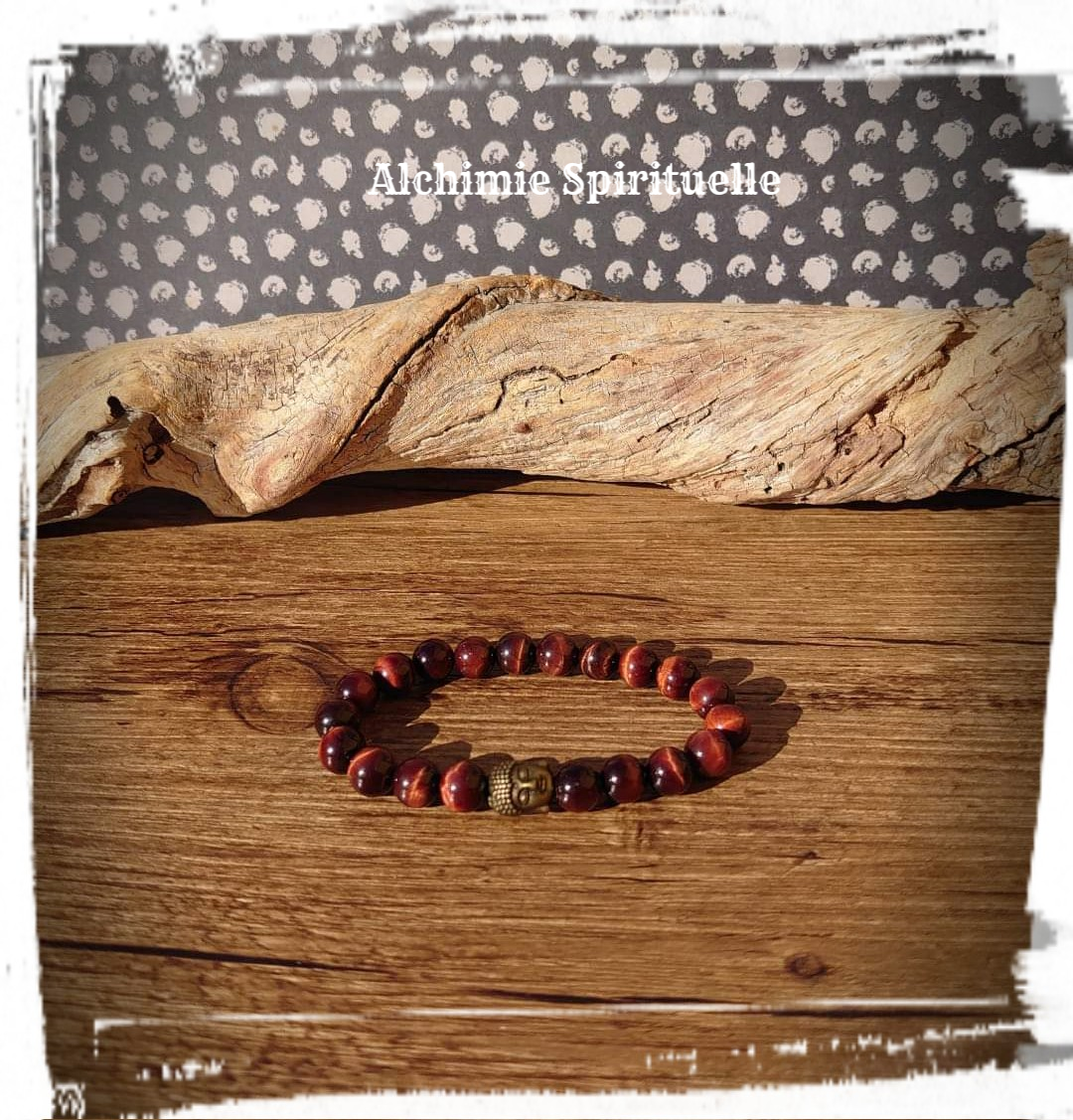 Bracelet Œil de taureau (8mm)