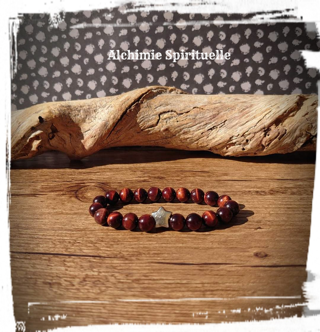 Bracelet Œil de taureau (8mm)
