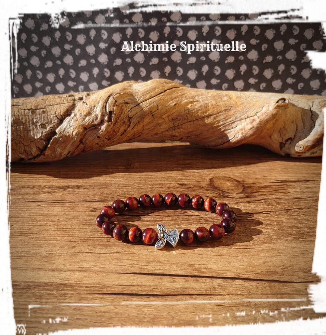 Bracelet Œil de taureau (8mm)