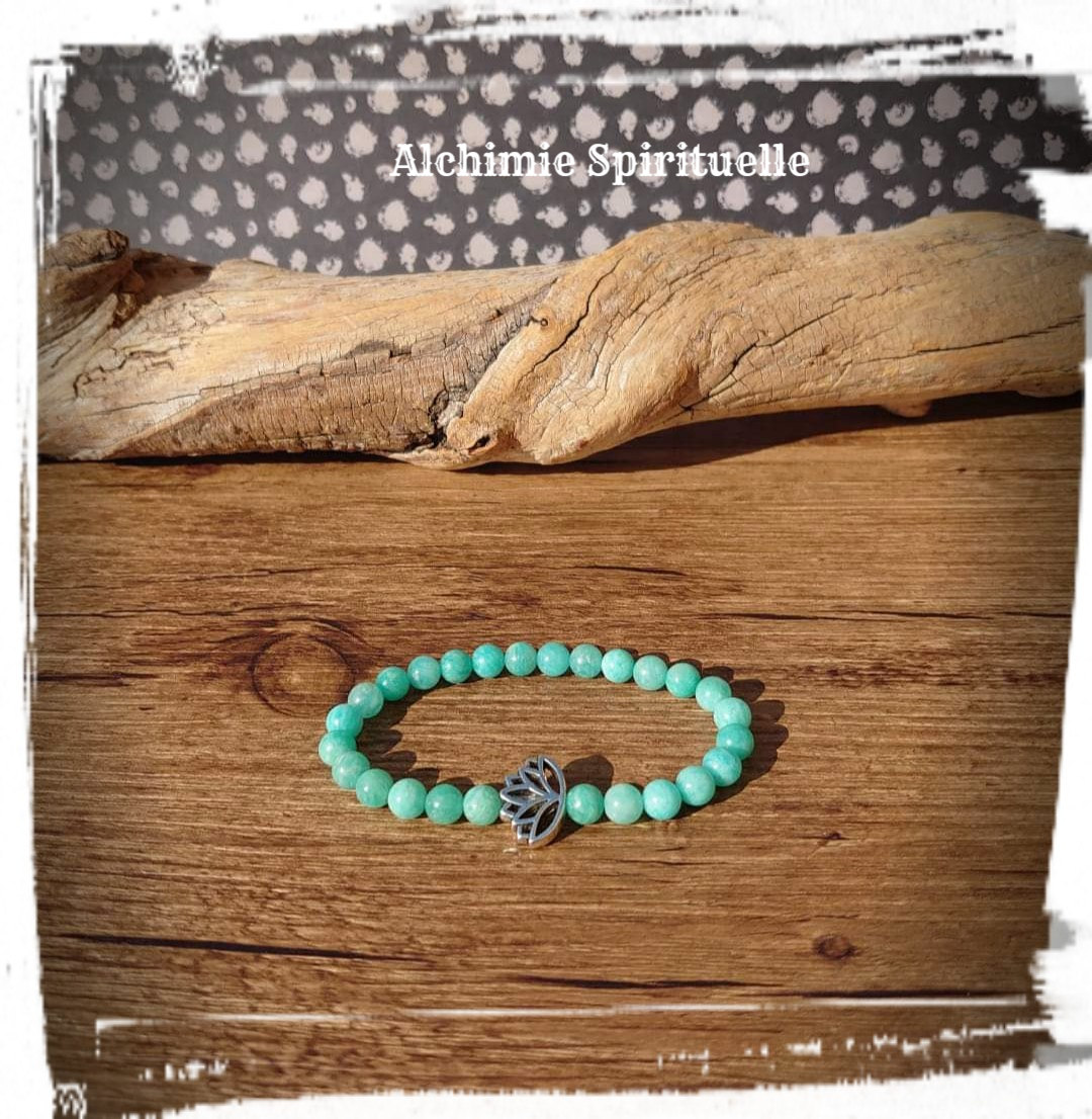 Bracelet Amazonite (6mm)