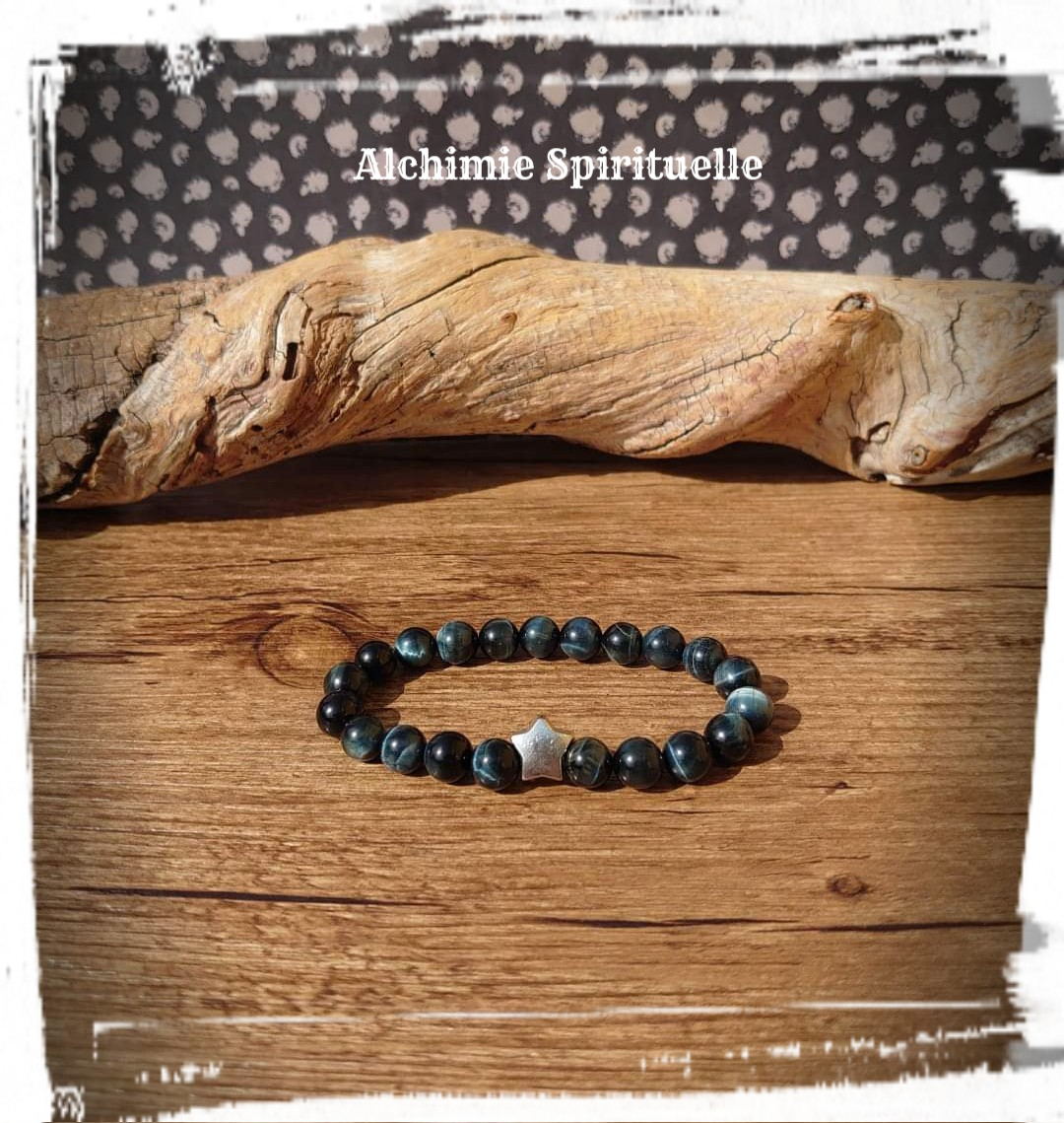 Bracelet Œil de Faucon (8mm)