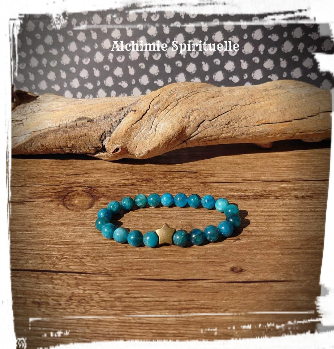 Bracelet Apatite (8mm)