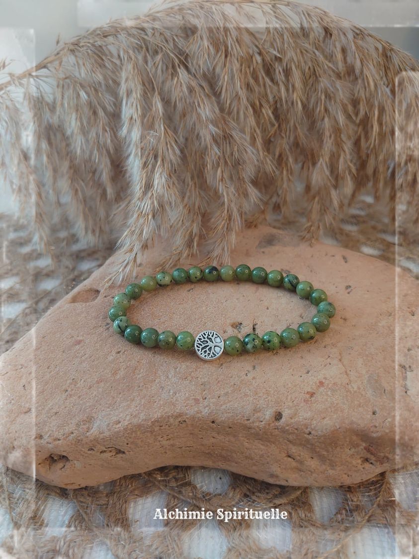 Bracelet Jade Néphrite 