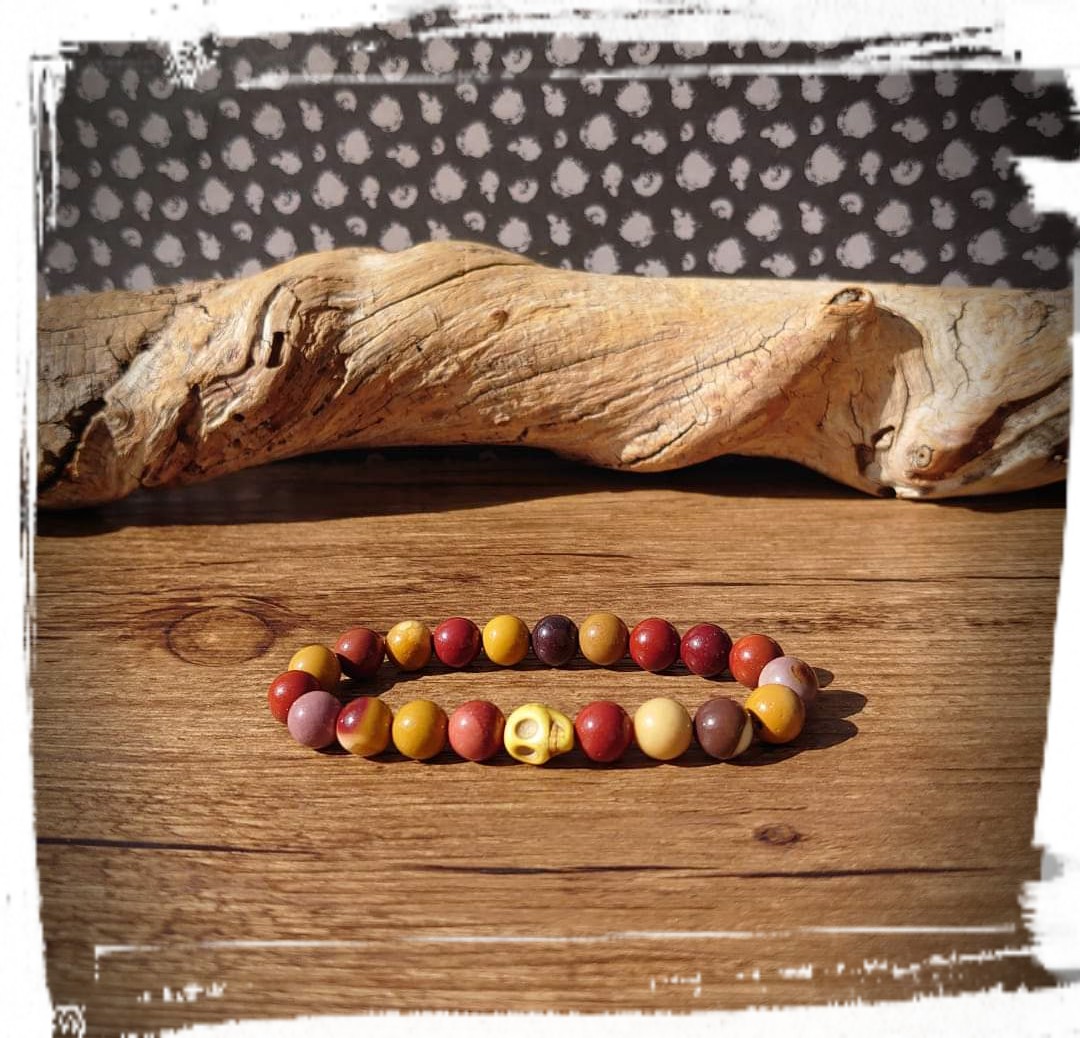 Bracelet Jaspe Mokaite (8mm)