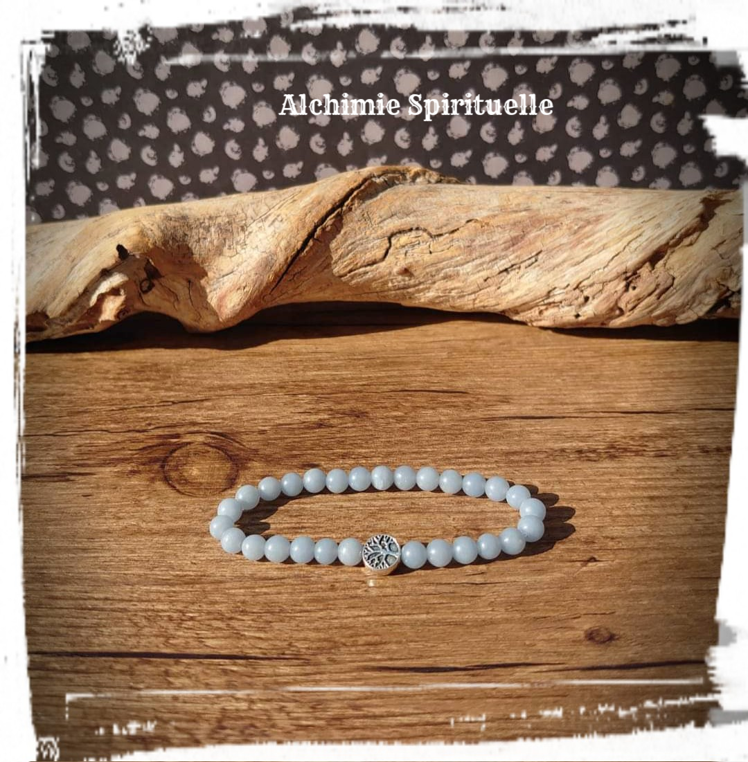 Bracelet Angelite (6mm)