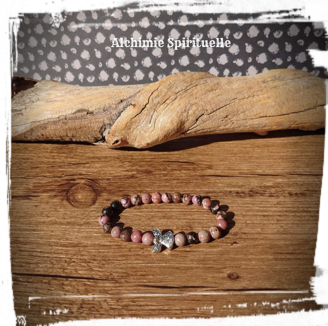 Bracelet Rhodonite (6mm)