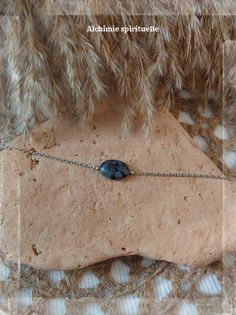 Bracelet Intemporel Larvikite 