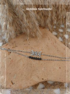 Bracelet duo Triple Lune 