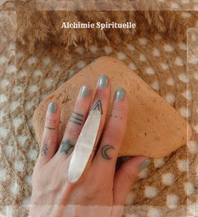 Bague Sélénite