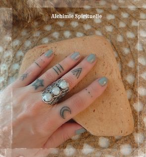 Bague Péristérite