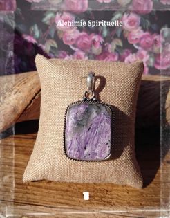 Pendentif Charoïte