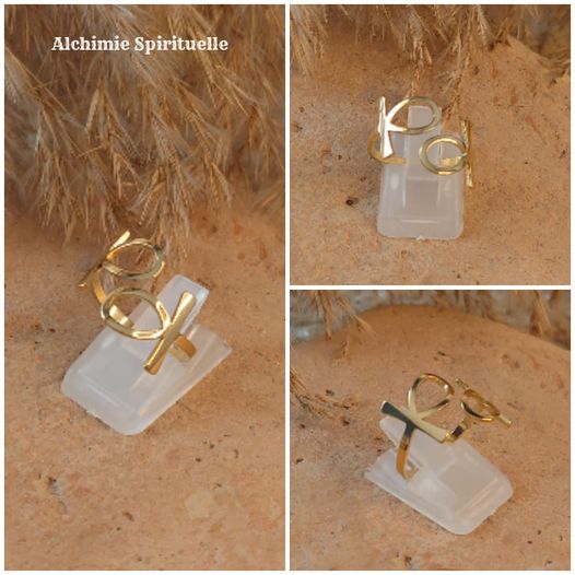 Bague Croix Égyptienne