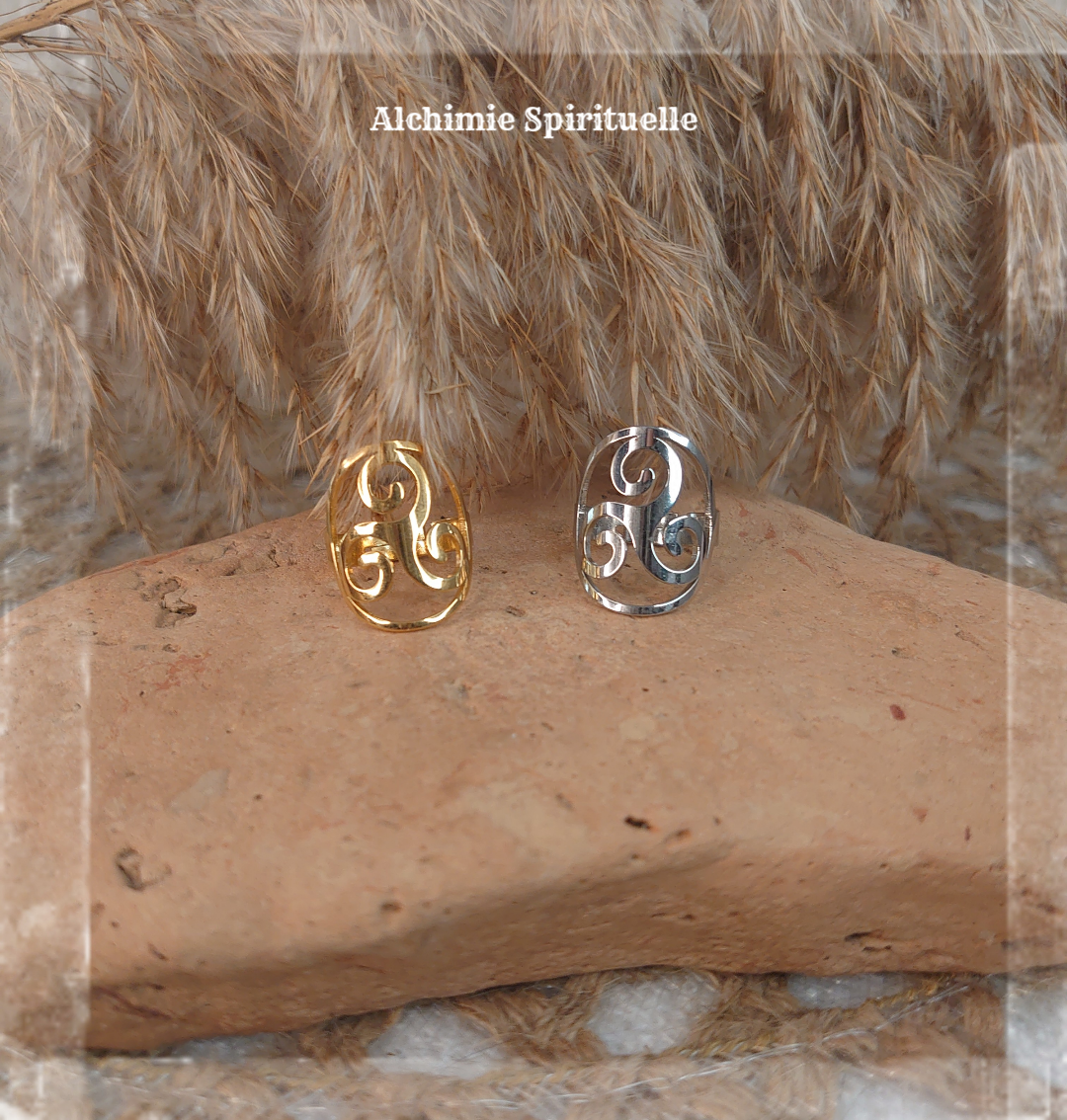 Bague Triskel