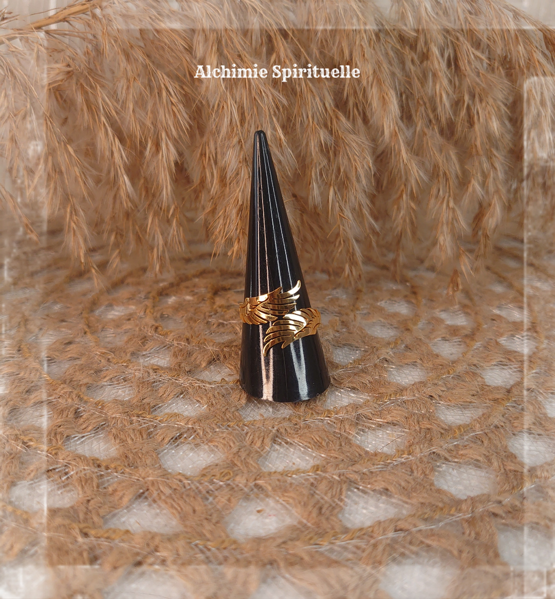 Bague Ailes Ange Gardien