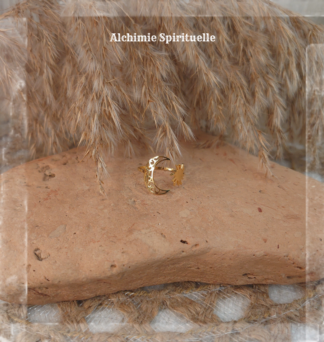 Bague Lune et Soleil
