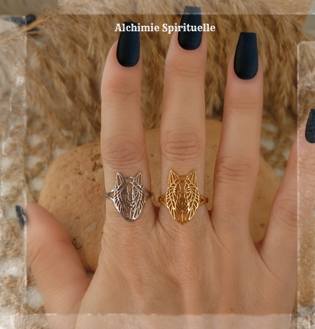 Bague Totem Loup