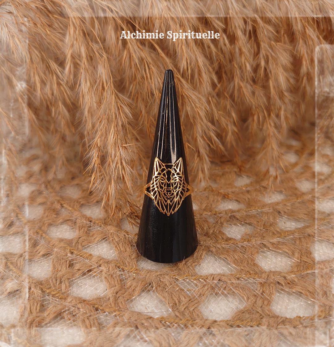 Bague Totem Loup