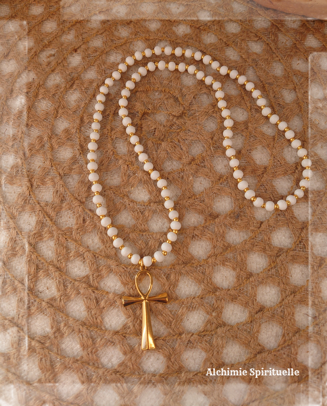 Sautoir Croix Égyptienne