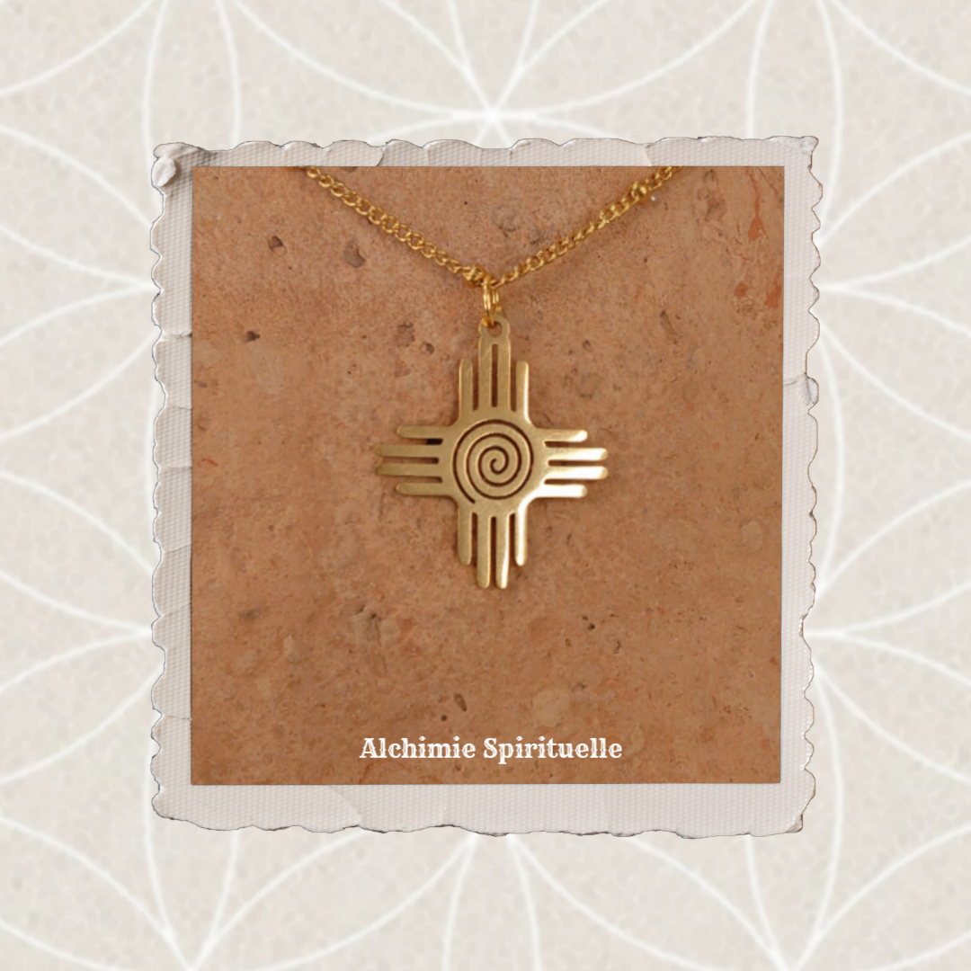 Collier soleil Zia