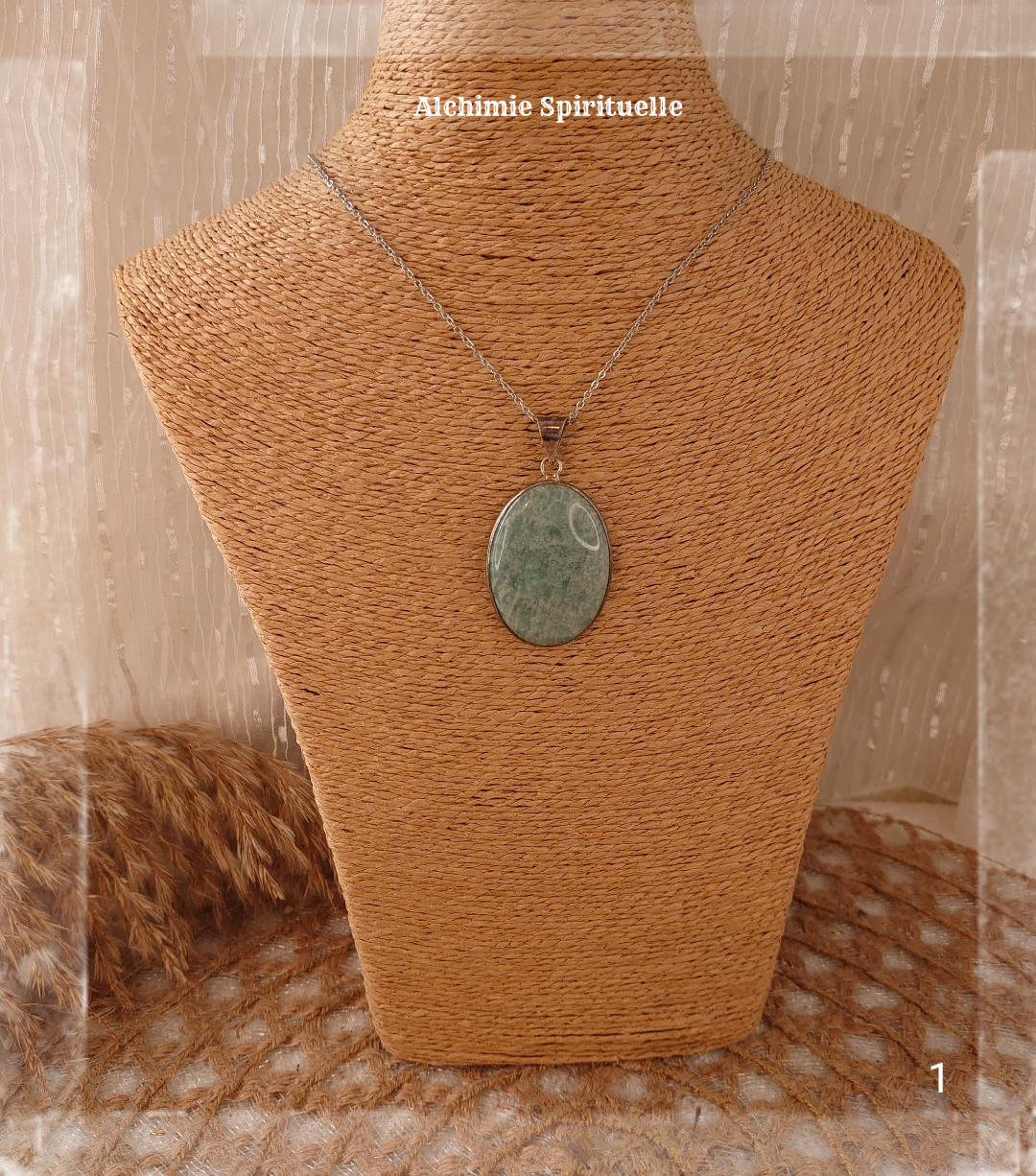 Pendentif Amazonite