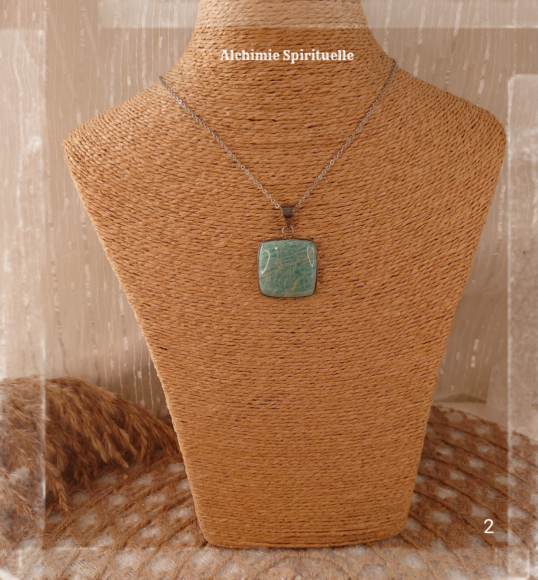 Pendentif Amazonite