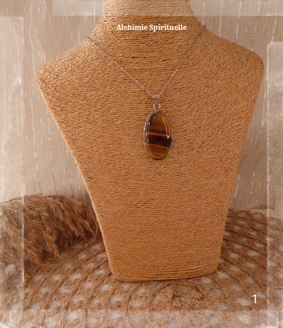 Pendentif Œil de tigre