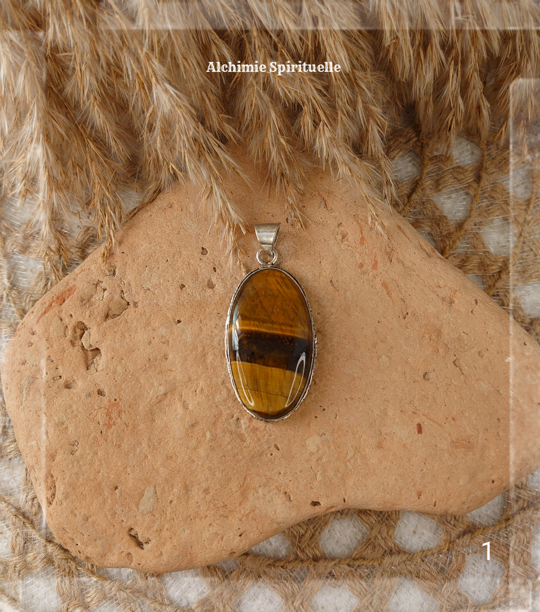 Pendentif Œil de tigre