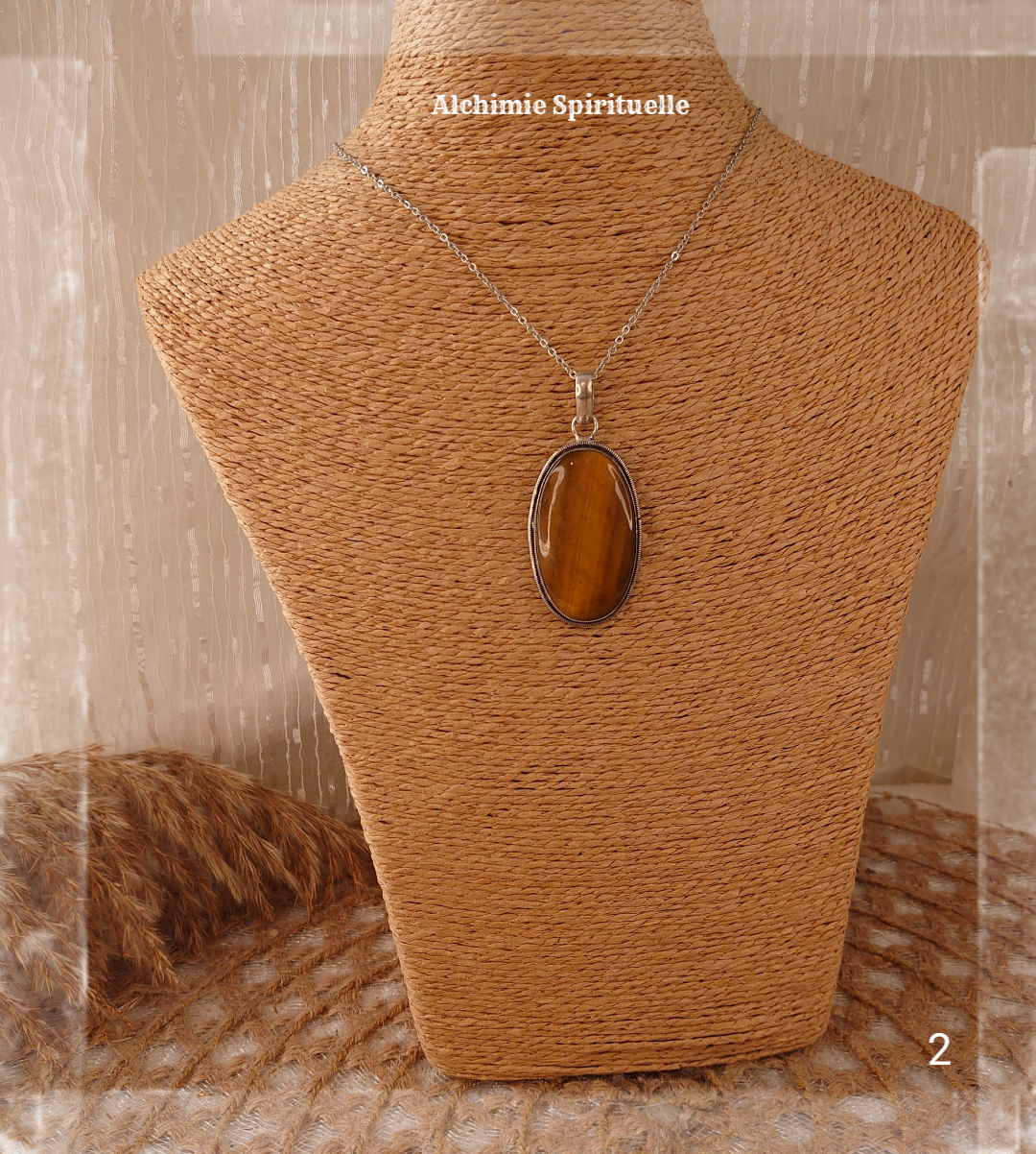 Pendentif Œil de tigre