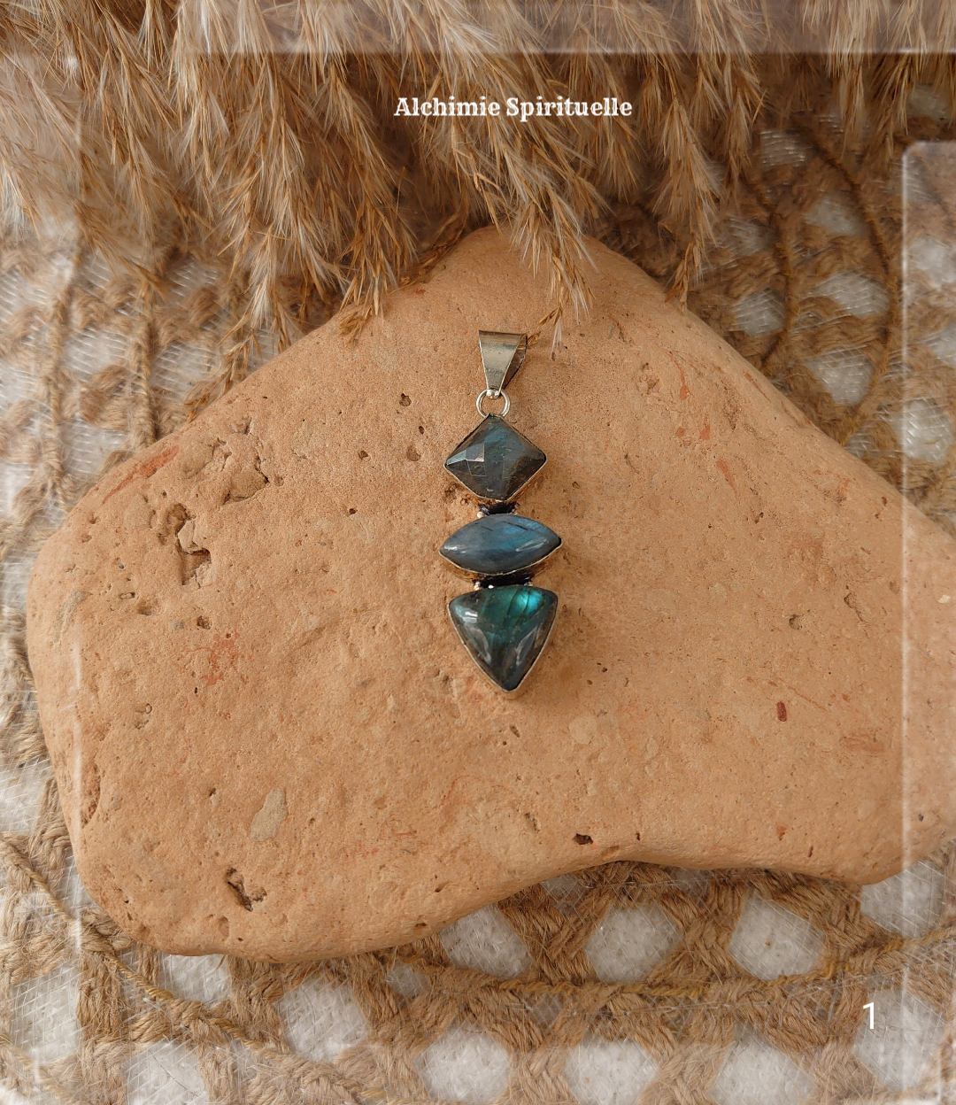 Pendentif Labradorite