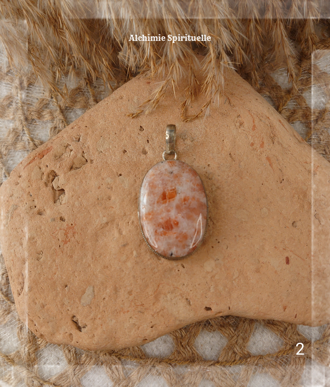 Pendentif Pierre de soleil