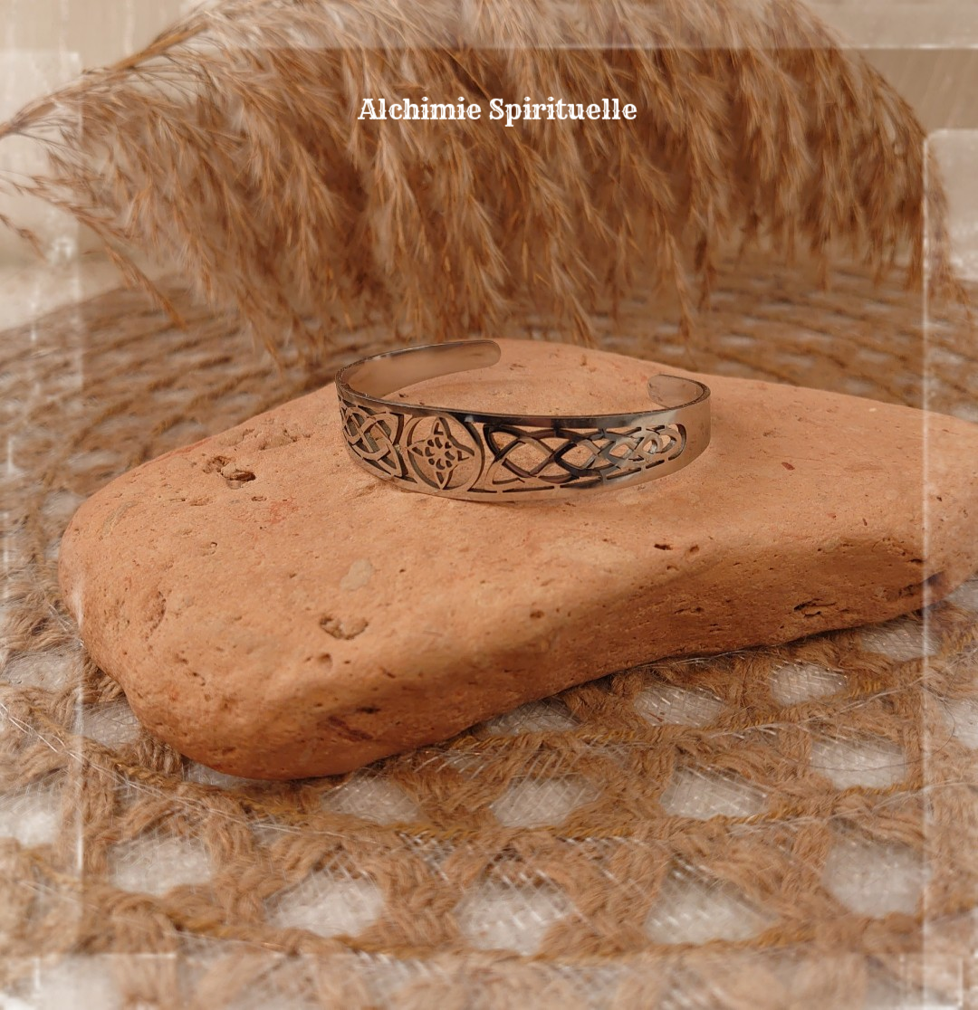 Bracelet jonc Nœud de Sorcière