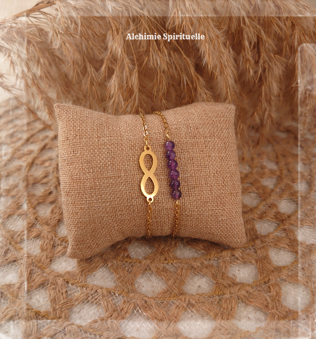 Bracelet Duo Infini