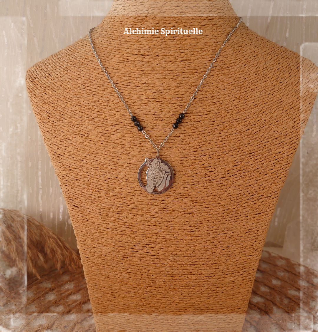 Collier Zèbre