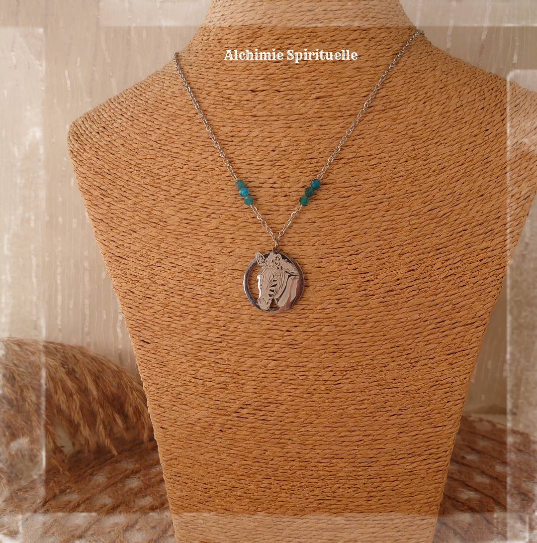 Collier Zèbre