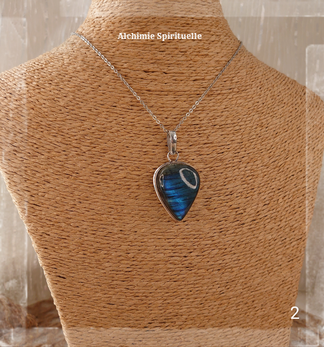Pendentif Labradorite