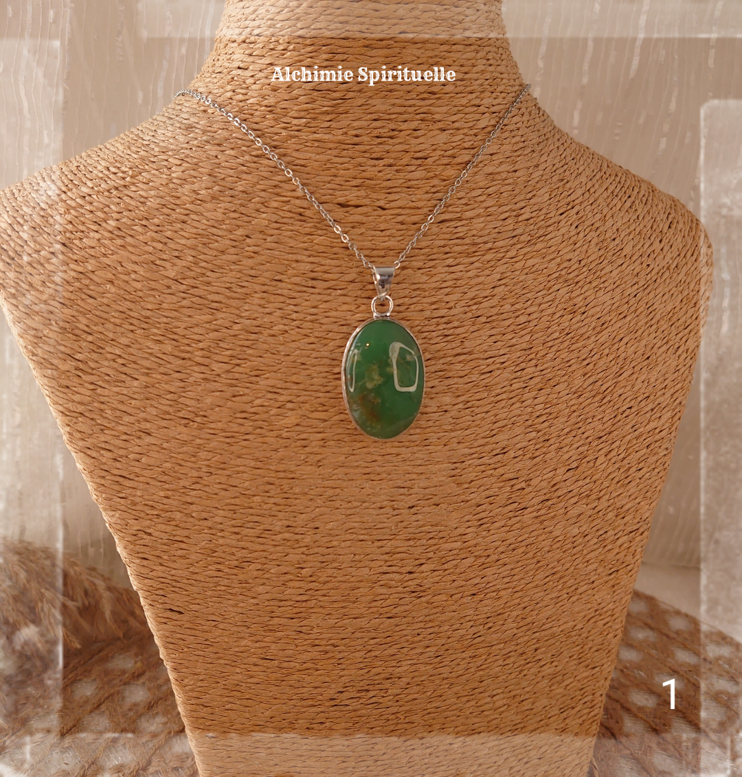 Pendentif Chrysoprase