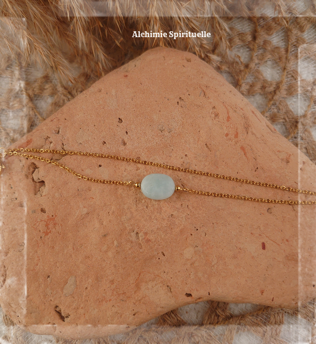 Bracelet Duo  Aigue Marine