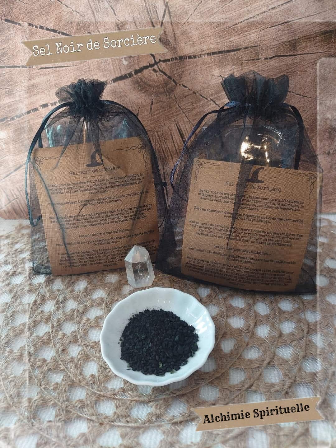 Sel noir de sorcière