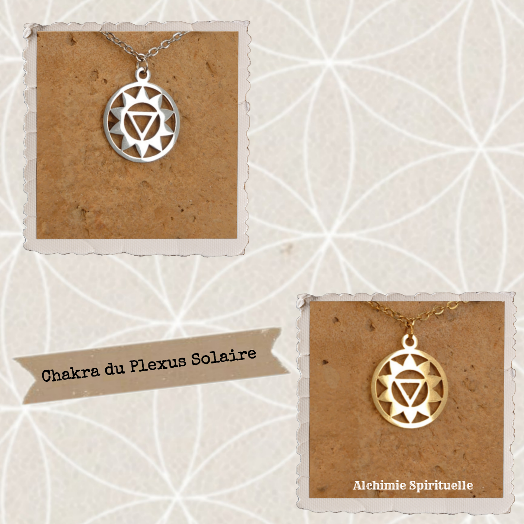 Collier Chakra Plexus Solaire 