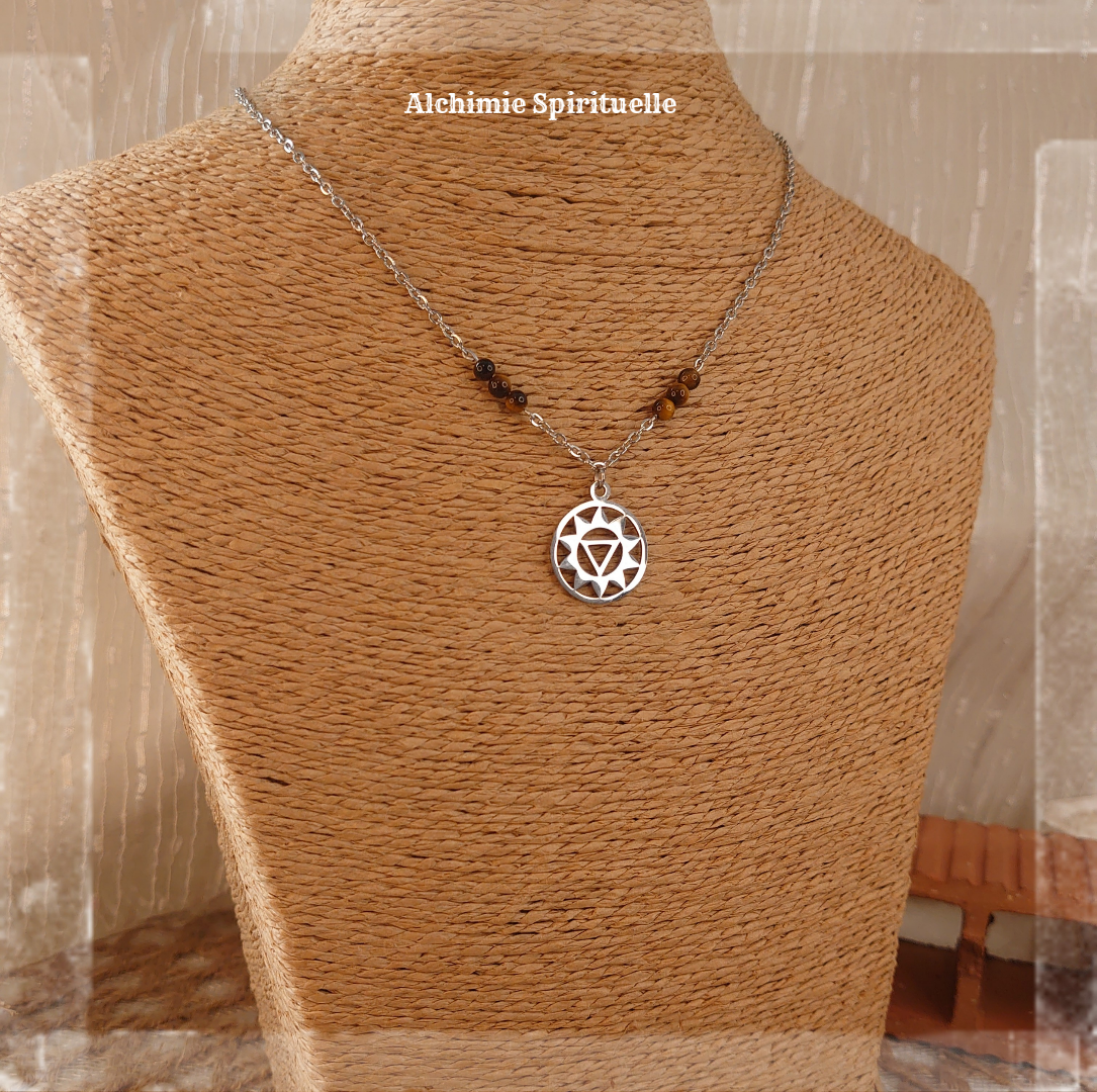 Collier Chakra Plexus Solaire 